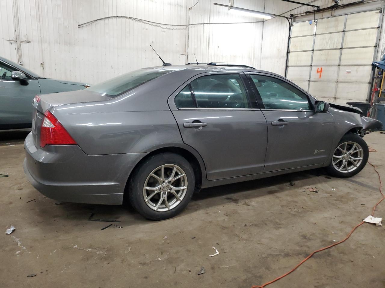 2012 Ford Fusion VIN 3FADP0L38CR290114 Copart auction photo, front end / top/roof damage thumbnail 3