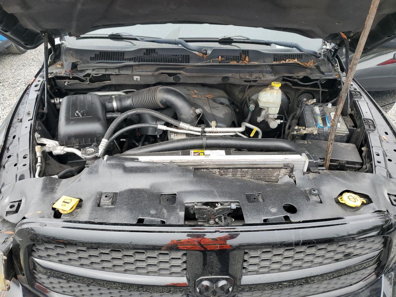 2015 RAM 1500 VIN 1C6RR6KT3FS523315 Copart auction photo, rollover damage thumbnail 11