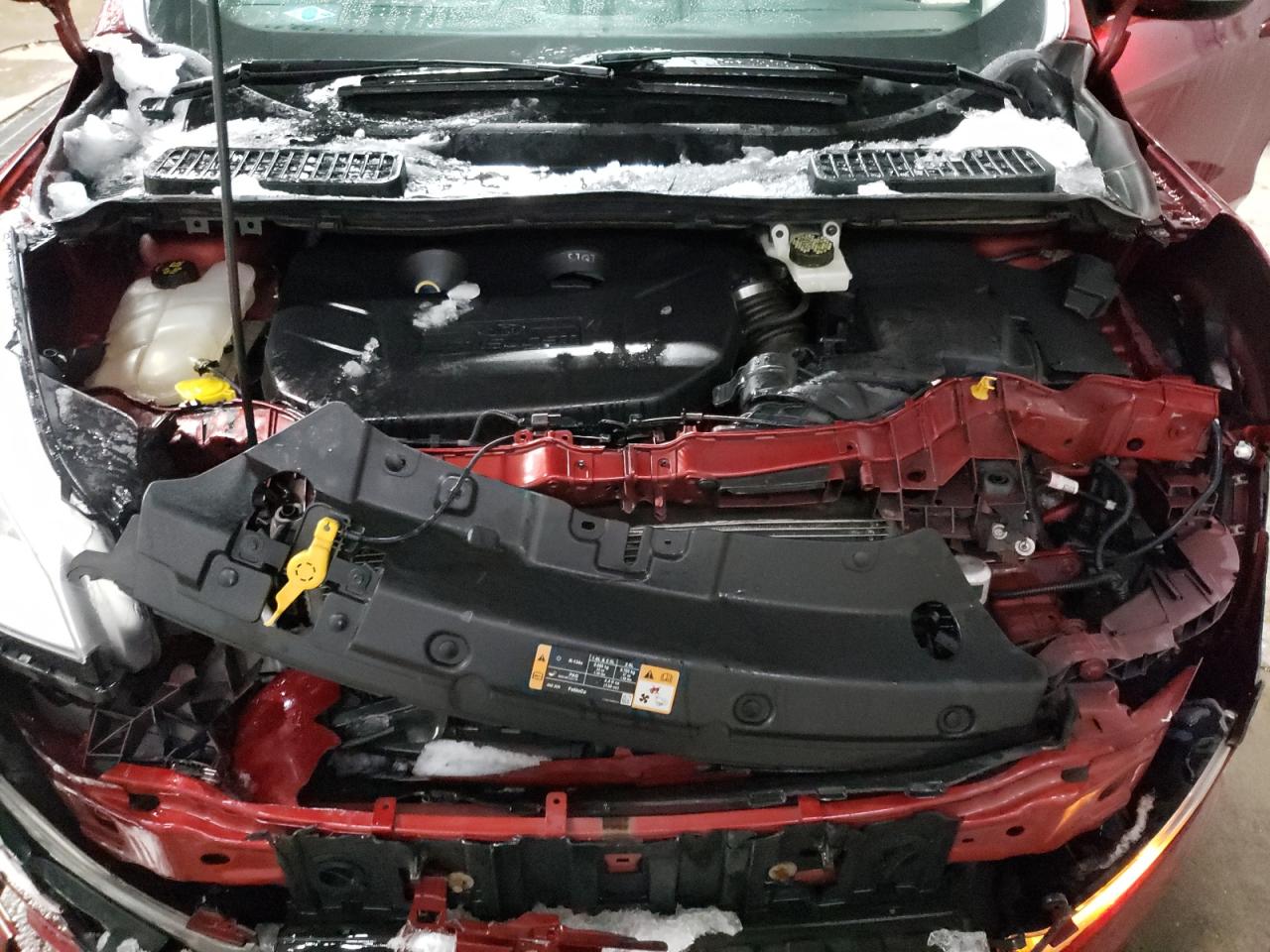 2014 Ford Escape VIN 1FMCU9J9XEUB44542 Copart auction photo, front end / minor dent/scratches damage thumbnail 12
