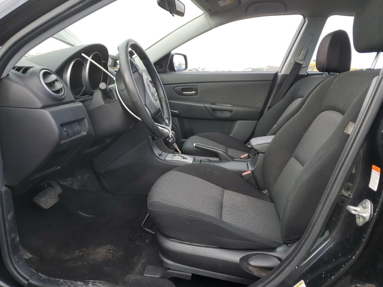 2008 Mazda 3 VIN JM1BK32F081828738 Copart auction photo, rear end damage thumbnail 7