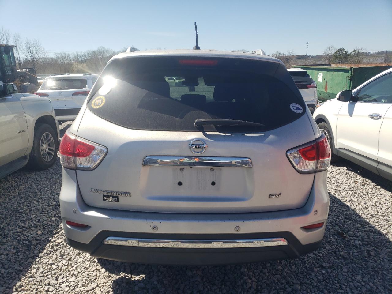 2015 Nissan Pathfinder VIN 5N1AR2MN6FC637280 Copart auction photo, front end damage thumbnail 6