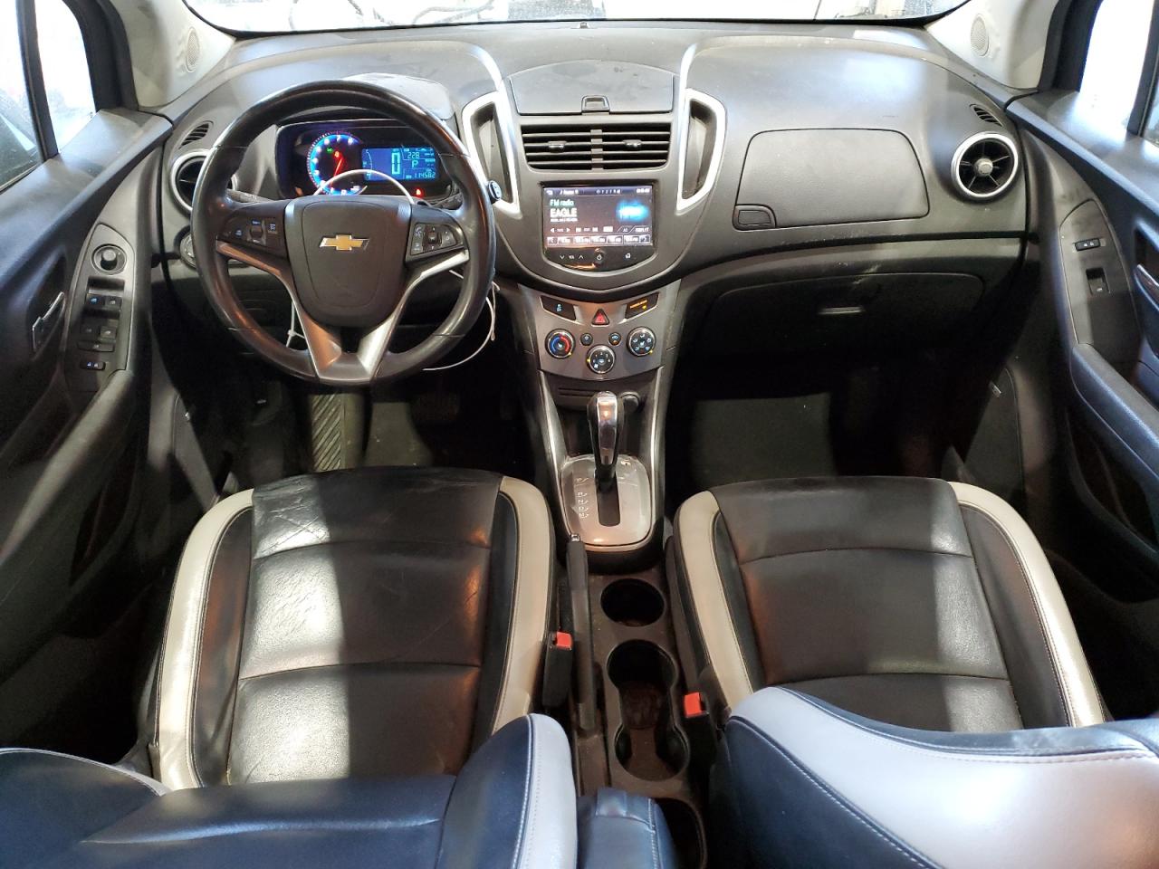 2016 Chevrolet Trax VIN KL7CJMSB9GB747561 Copart auction photo, front end damage thumbnail 8