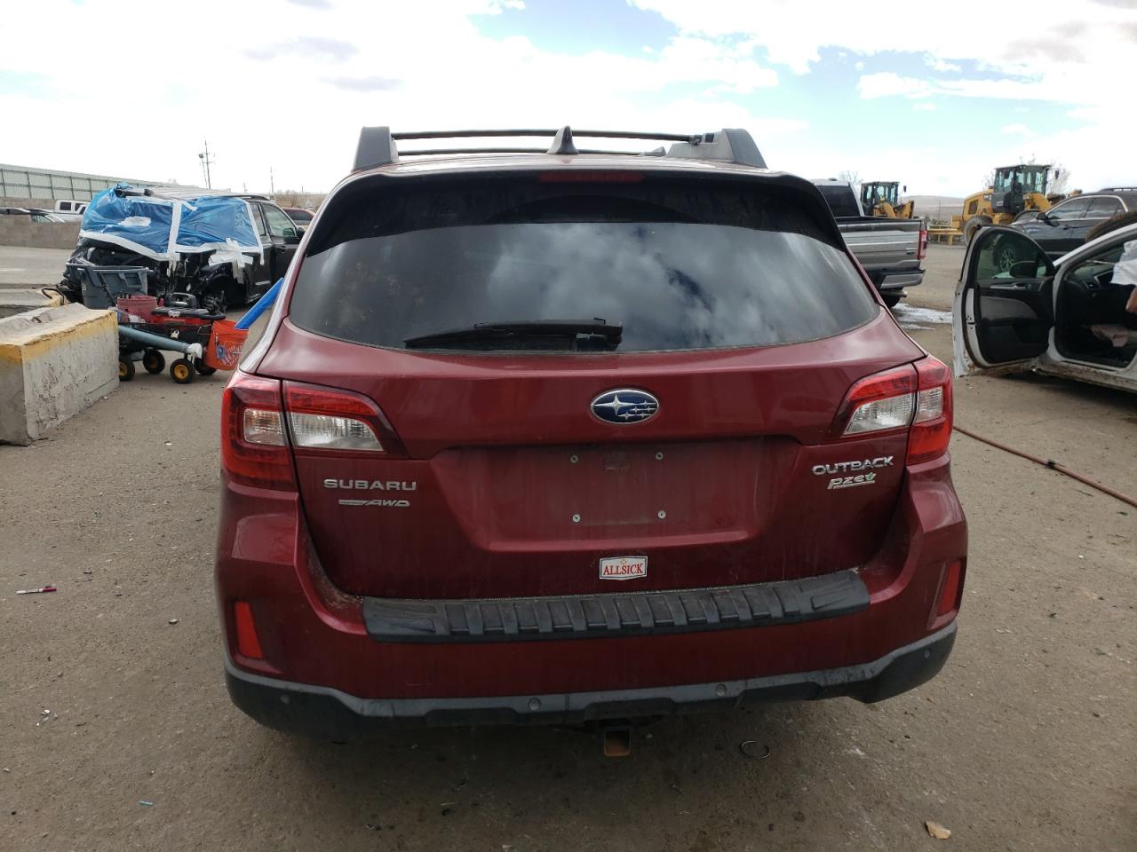 2017 Subaru Outback VIN 4S4BSANCXH3209327 Copart auction photo, front end damage thumbnail 6