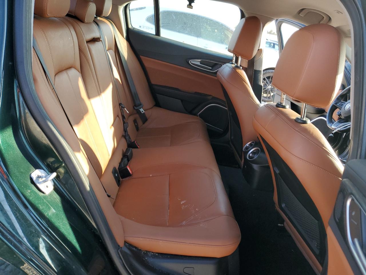 2021 Alfa Romeo Giulia VIN ZARFANAN0M7640016 Copart auction photo, rear end / front end damage thumbnail 10