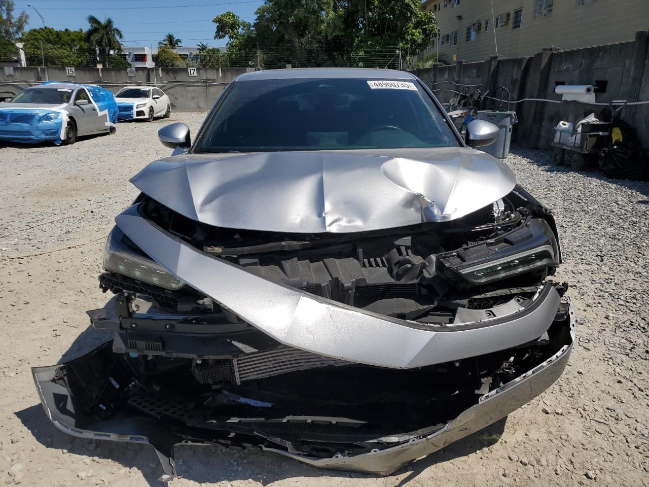 2023 Acura Integra VIN 19UDE4H39PA009519 Copart auction photo, front end damage thumbnail 5