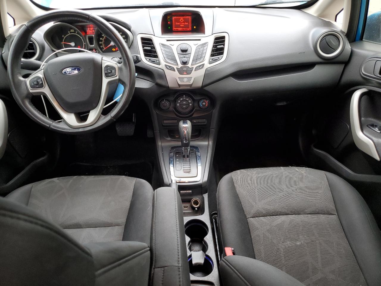 2013 Ford Fiesta VIN 3FADP4BJ7DM113818 Copart auction photo, rear end damage thumbnail 8