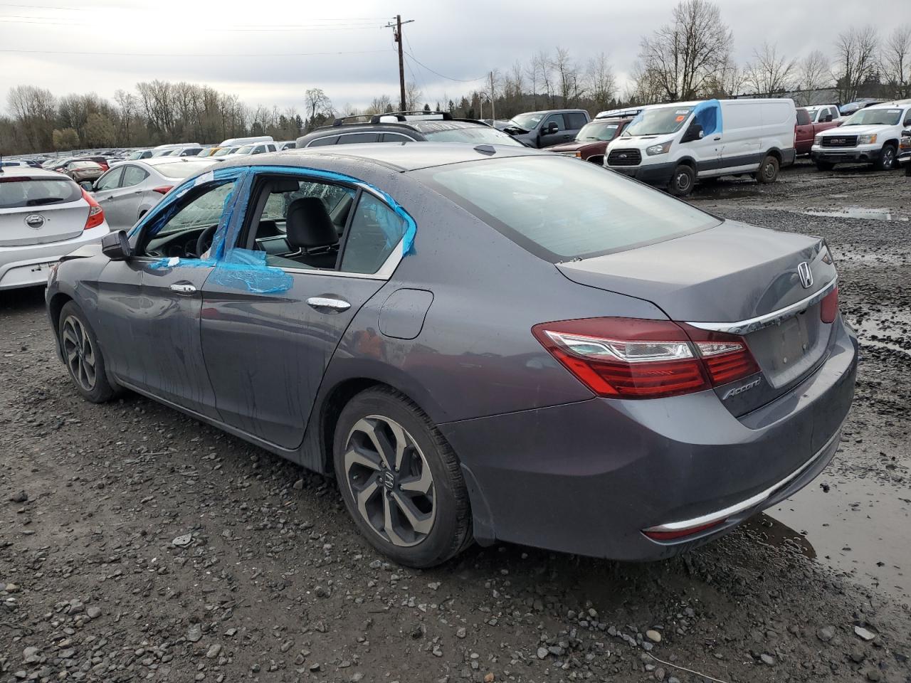 2016 Honda Accord VIN 1HGCR2F84GA200767 Copart auction photo, front end damage thumbnail 2
