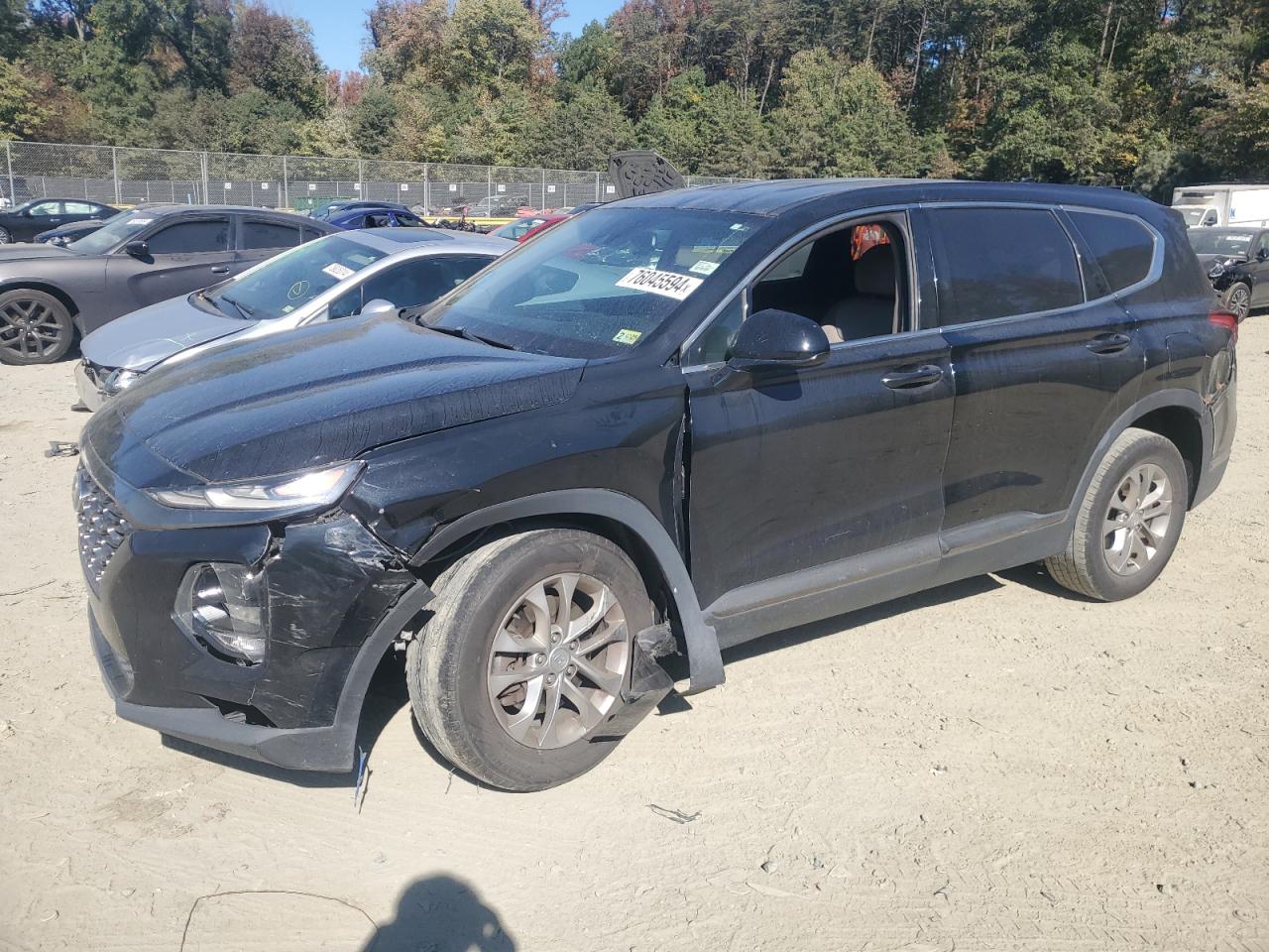 2019 Hyundai Santa Fe VIN 5NMS33AD7KH090155
