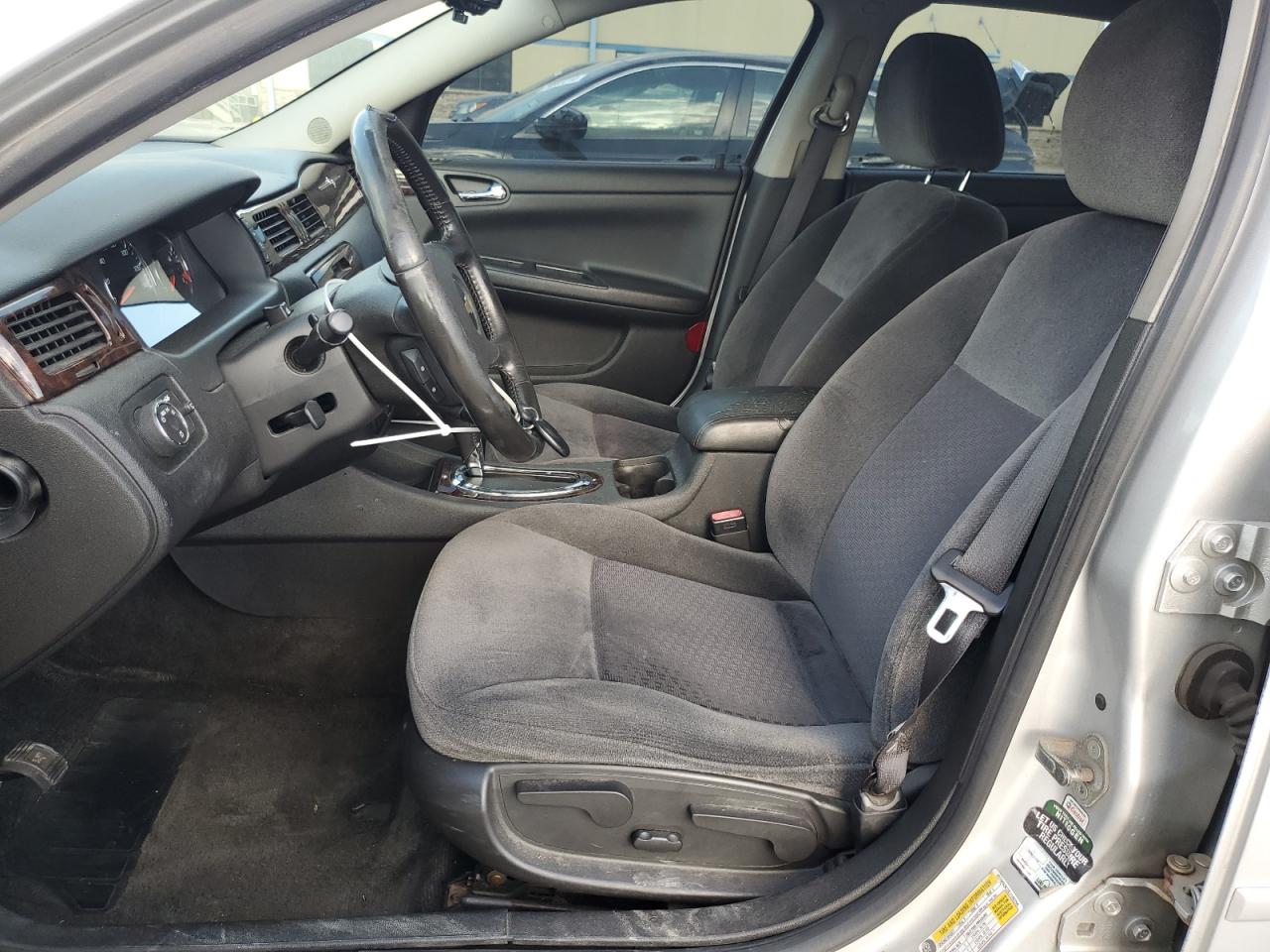 2012 Chevrolet Impala VIN 2G1WG5E33C1192294 Copart auction photo, side damage thumbnail 7