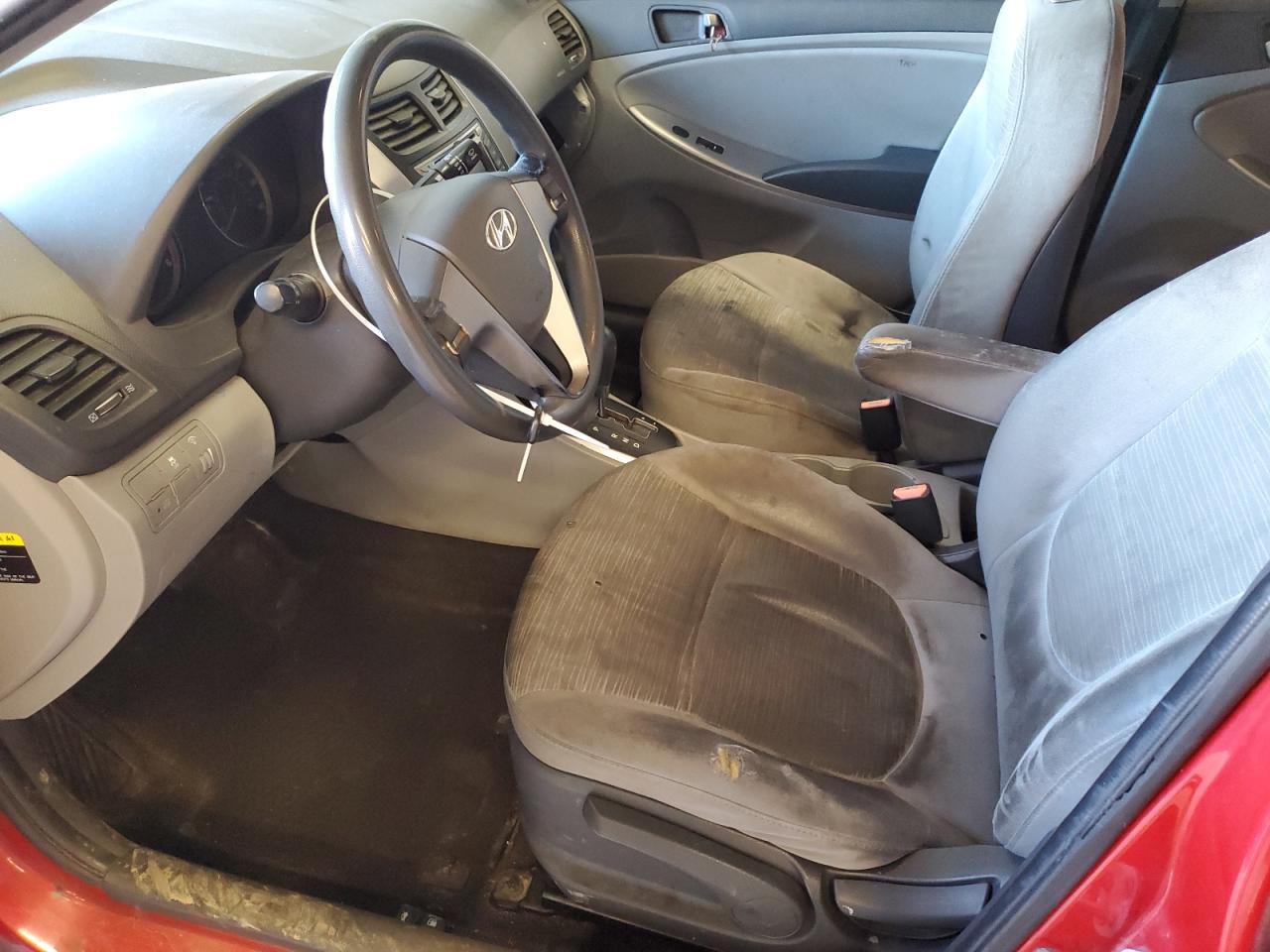 2016 Hyundai Accent VIN KMHCT4AE9GU027198 Copart auction photo, rear end damage thumbnail 7