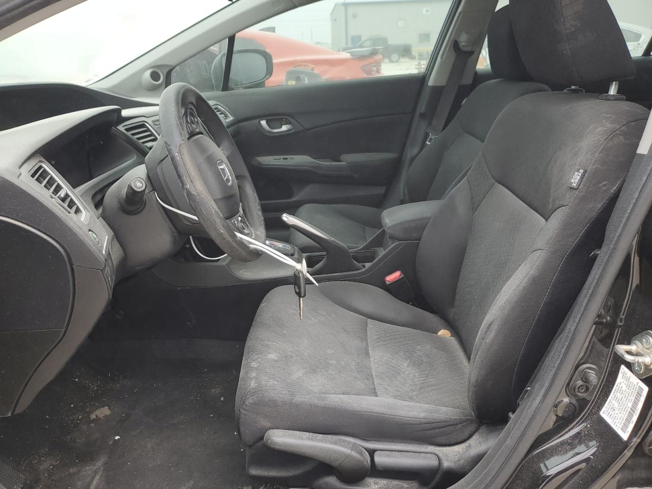 2015 Honda Civic VIN 2HGFB2F71FH548132 Copart auction photo, front end damage thumbnail 7