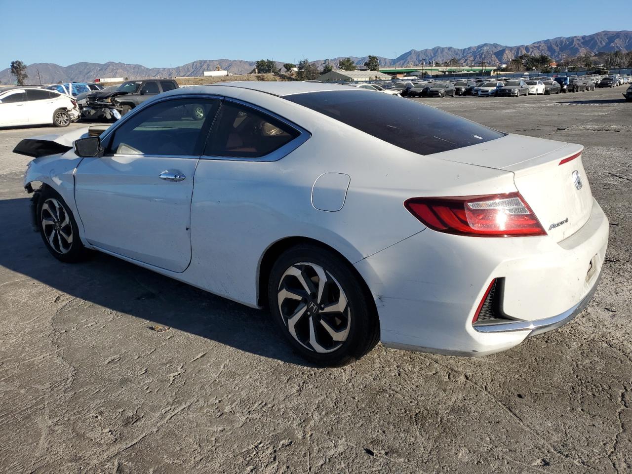 2016 Honda Accord VIN 1HGCT1B36GA003301 Copart auction photo, side / front end damage thumbnail 2