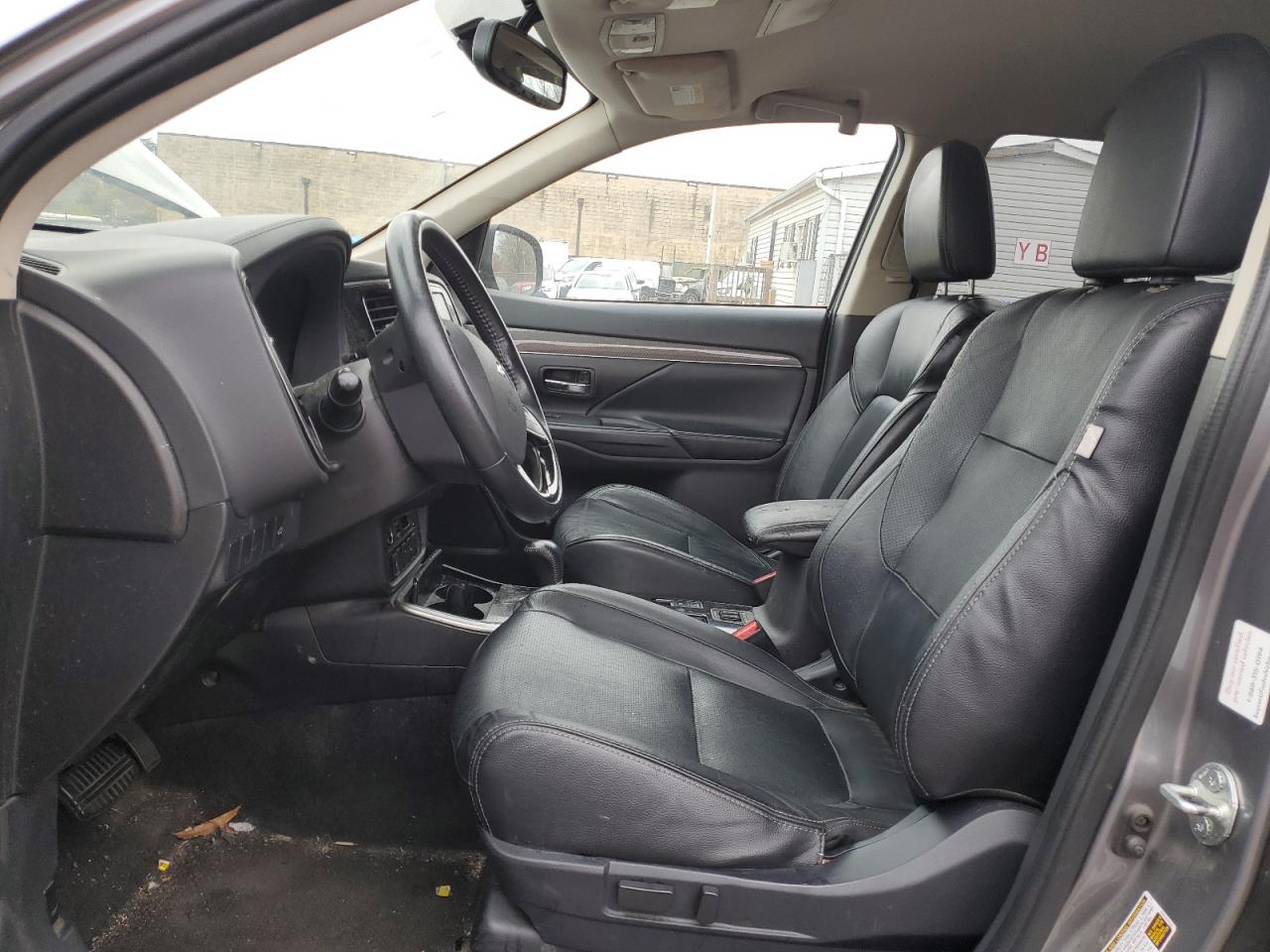 2019 Mitsubishi Outlander VIN JA4AD3A3XKZ026651 Copart auction photo, front end / side damage thumbnail 7