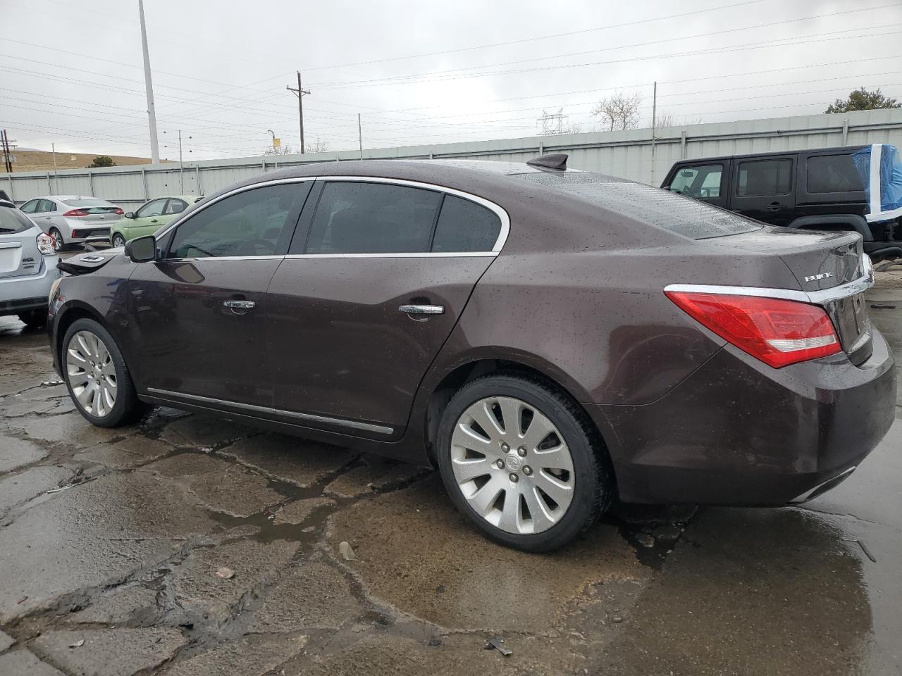 2015 Buick LaCrosse VIN 1G4GE5G31FF159642 Copart auction photo, front end / hail damage thumbnail 2