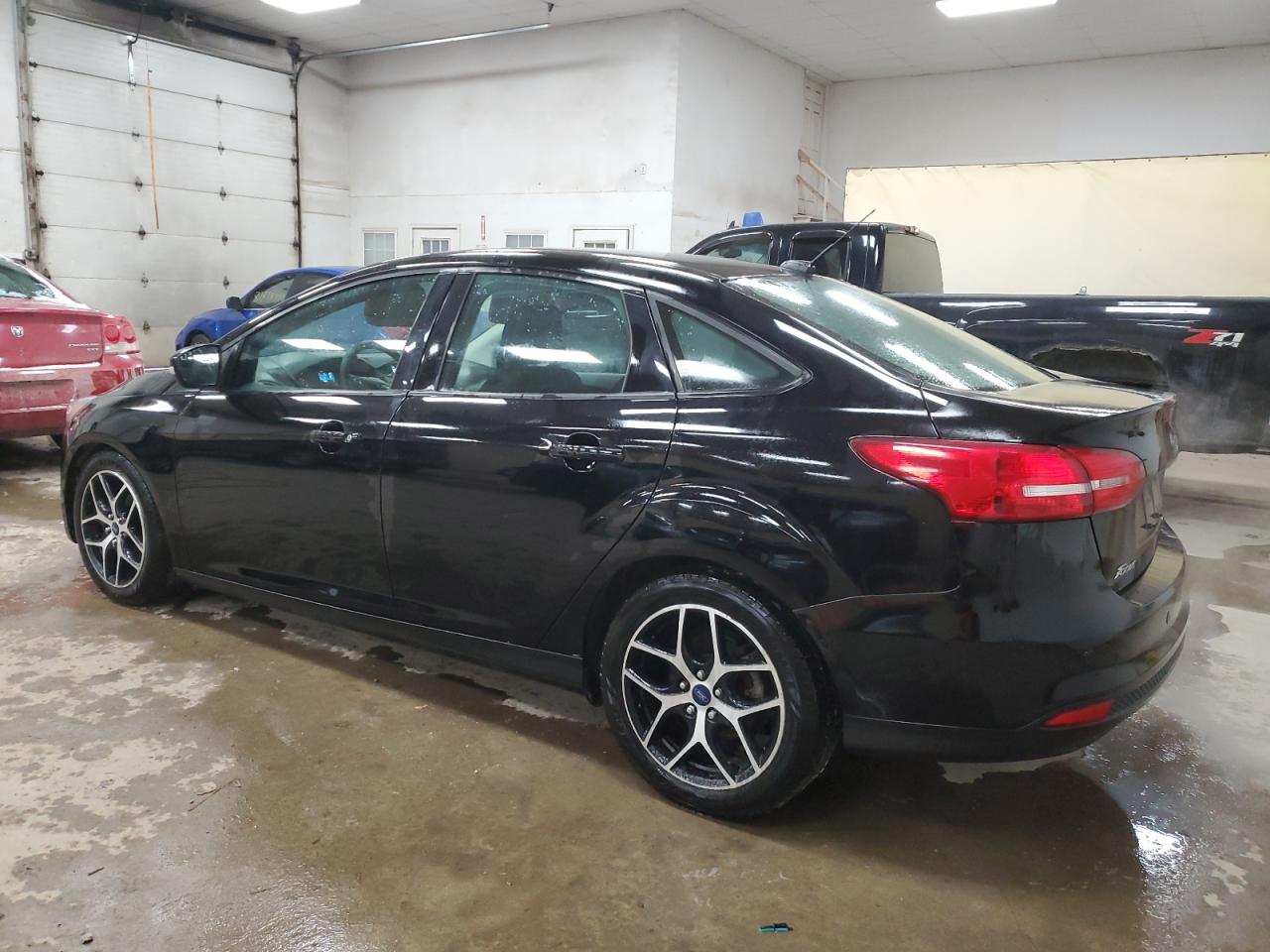 2018 Ford Focus VIN 1FADP3H22JL216023 Copart auction photo, front end / side damage thumbnail 2