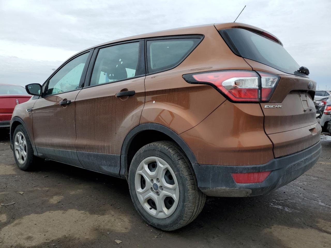 2017 Ford Escape VIN 1FMCU0F74HUD60135 Copart auction photo, front end damage thumbnail 2