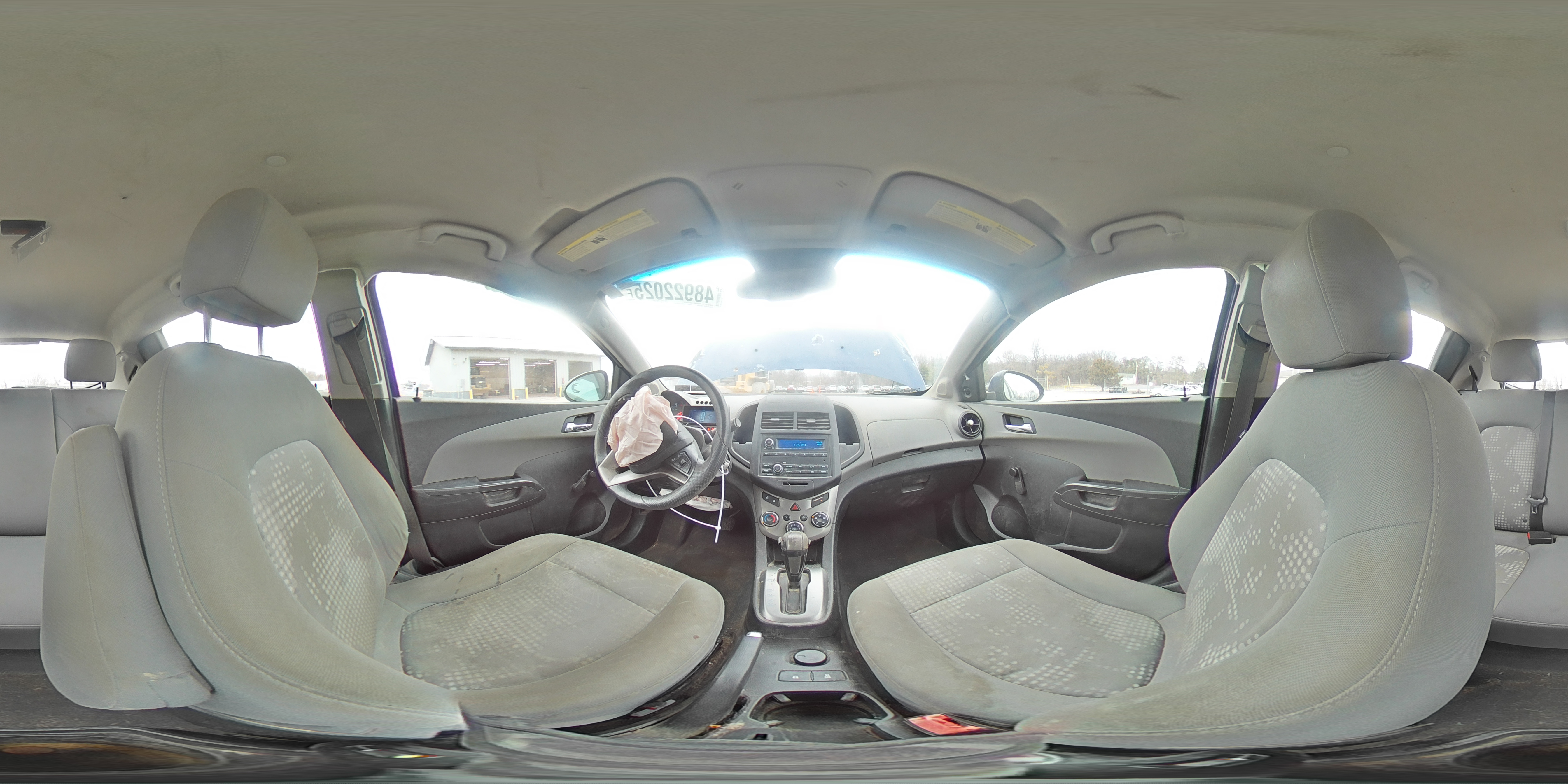 2013 Chevrolet Sonic VIN 1G1JA6SG8D4132445 Copart auction photo, front end / minor dent/scratches damage thumbnail 12