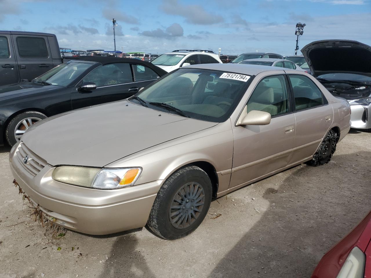 1998 Toyota Camry VIN 4T1BG22K4WU332941