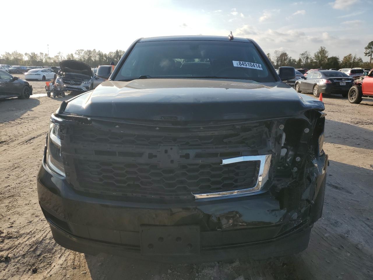2019 Chevrolet Tahoe VIN 1GNSCAEC0KR171443 Copart auction photo, front end damage thumbnail 5