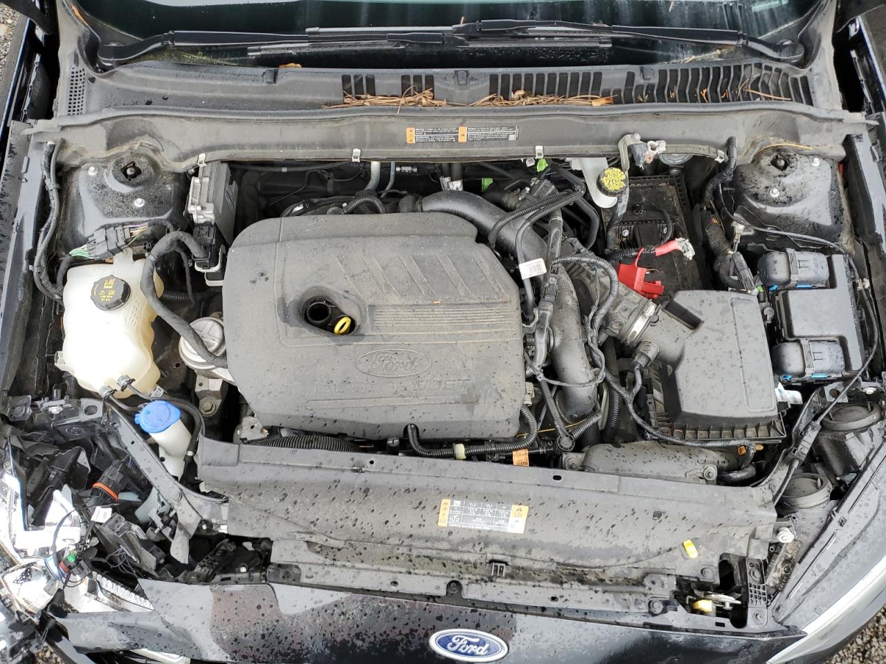 2018 Ford Fusion VIN 3FA6P0HD1JR175362 Copart auction photo, front end / side damage thumbnail 11
