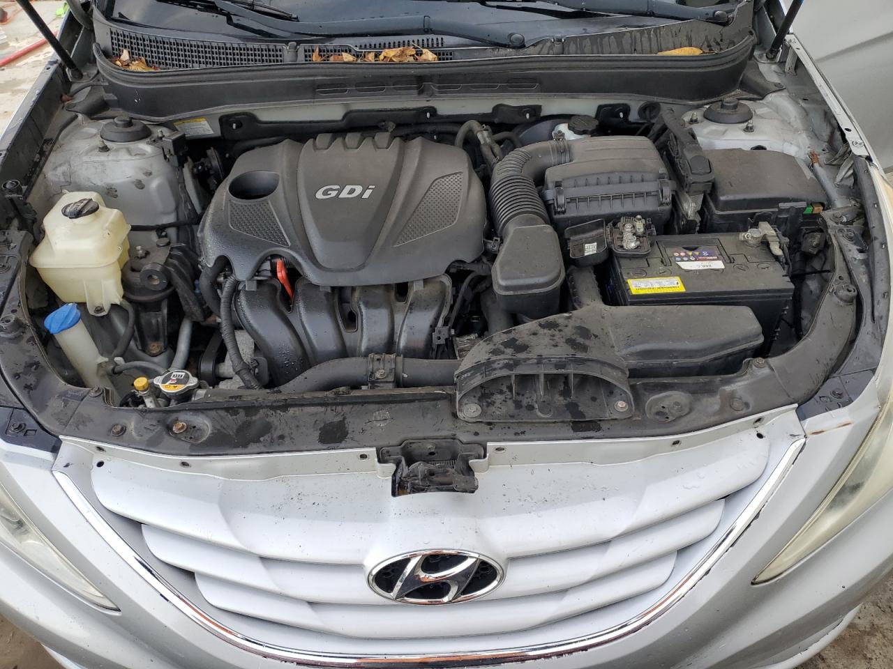 2013 Hyundai Sonata VIN 5NPEB4AC1DH598110 Copart auction photo, rear end damage thumbnail 11