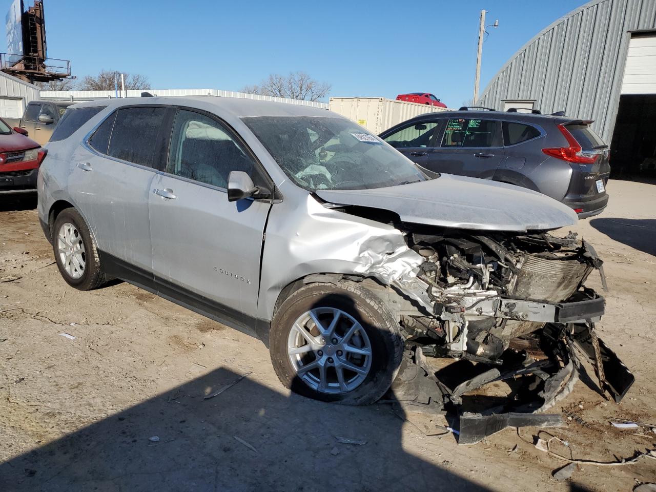 2022 Chevrolet Equinox VIN 2GNAXJEV3N6131620 Copart auction photo, front end damage thumbnail 4