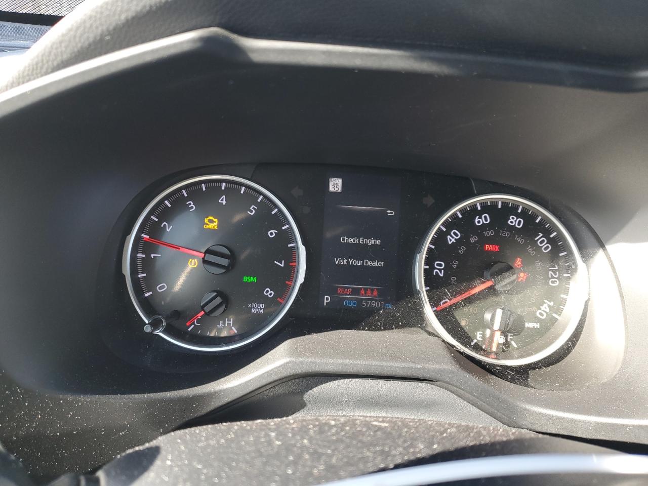 2019 Toyota RAV 4 VIN 2T3A1RFV0KW079757 Copart auction photo, front end damage thumbnail 9