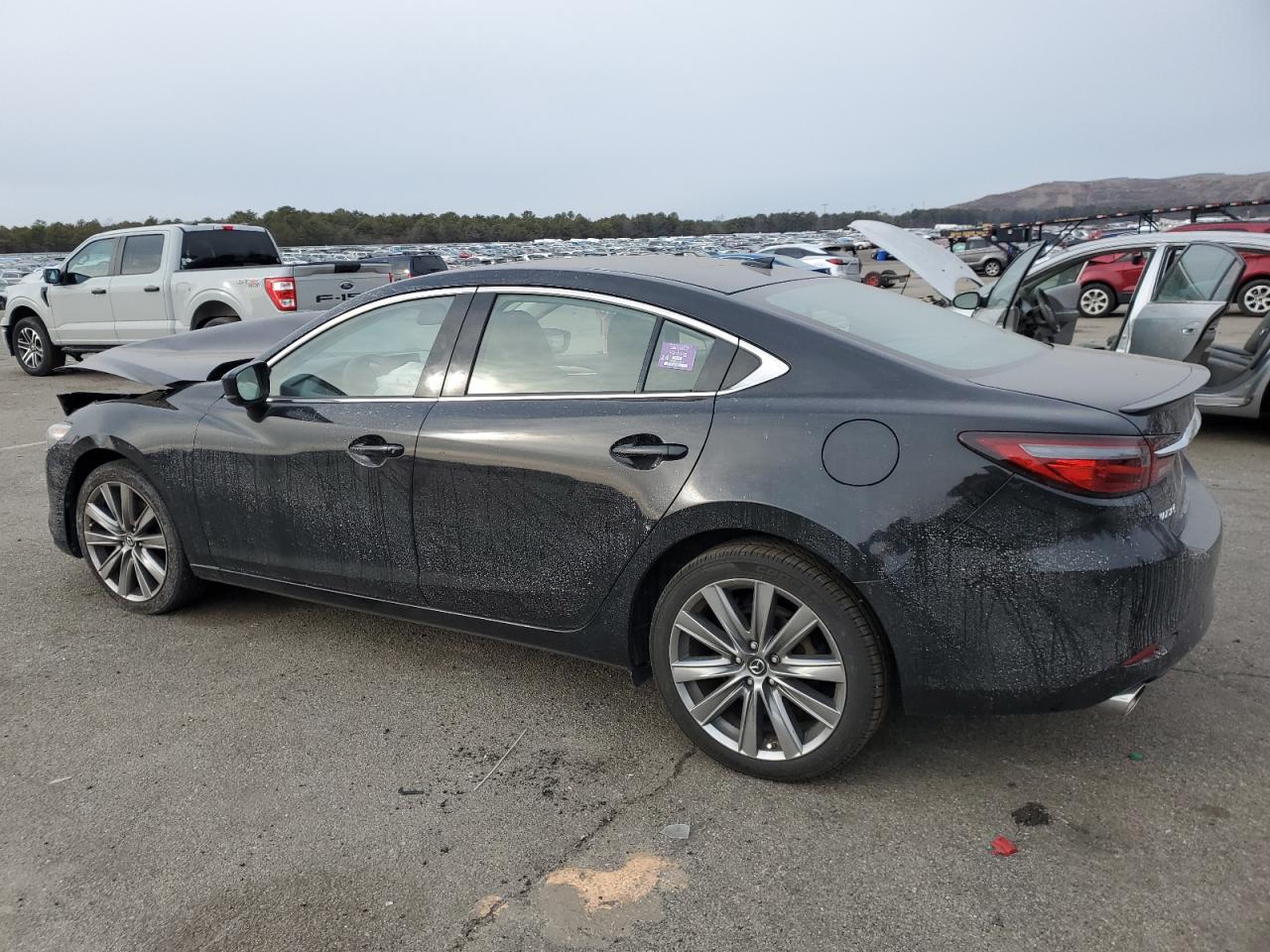 2019 Mazda 6 VIN JM1GL1WY1K1503039 Copart auction photo, front end / minor dent/scratches damage thumbnail 2