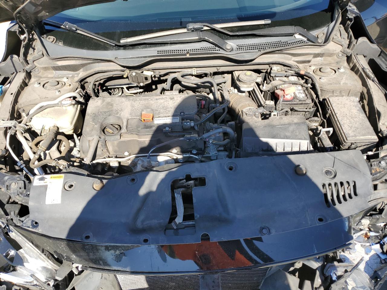 2018 Honda Civic VIN 2HGFC2F55JH554066 Copart auction photo, front end / rear end damage thumbnail 11