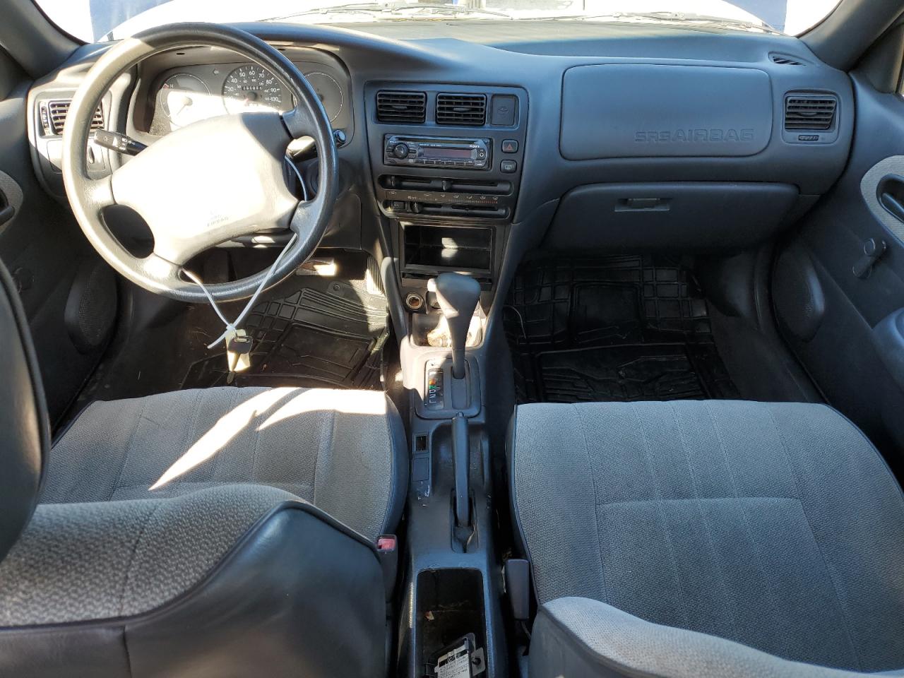 1997 Toyota Corolla VIN 2T1BA02E4VC217949 Copart auction photo, front end / rear end damage thumbnail 8