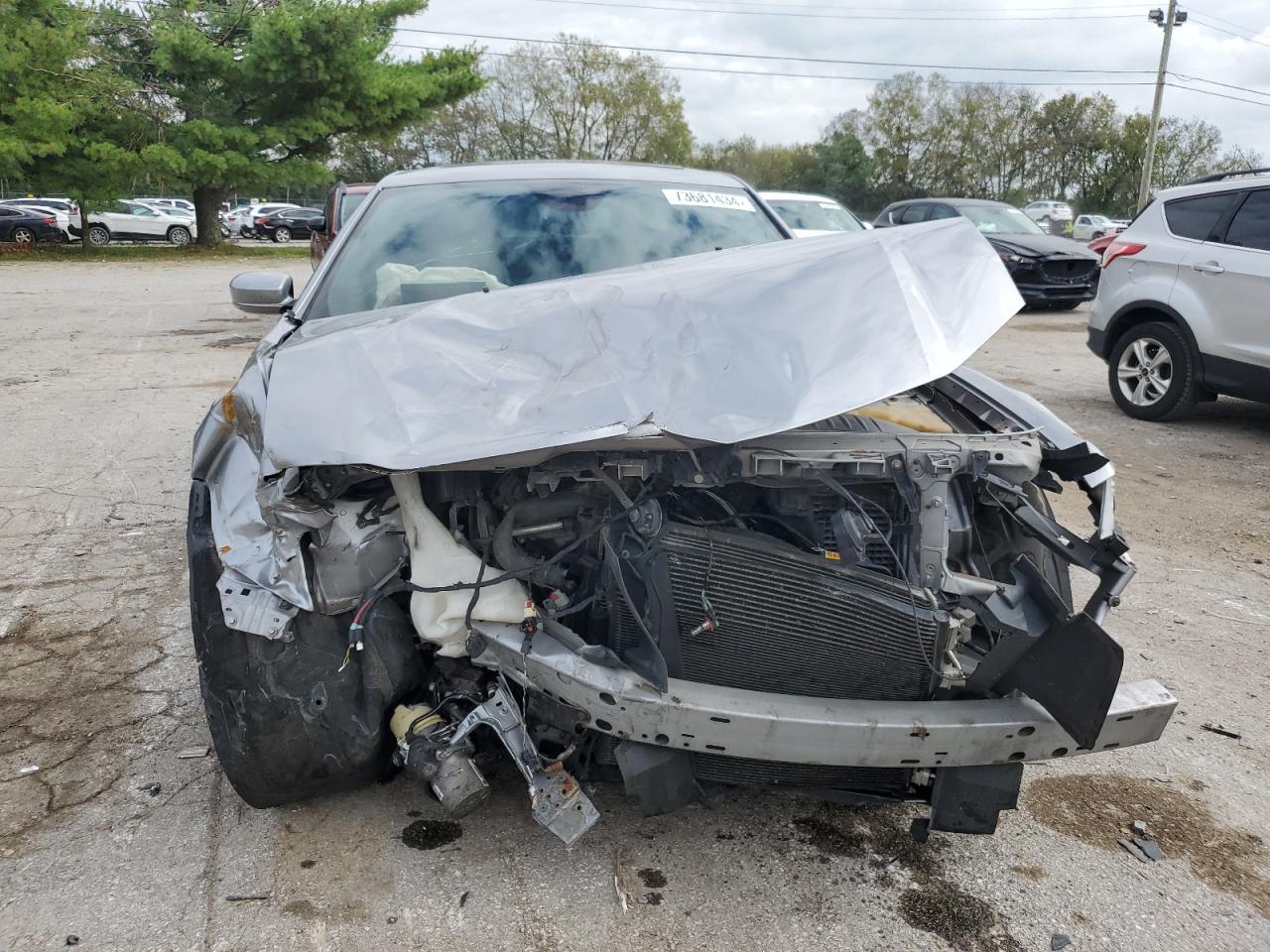 2013 Chrysler 300 VIN 2C3CCAGG2DH743939 Copart auction photo, front end / frame damage damage thumbnail 5
