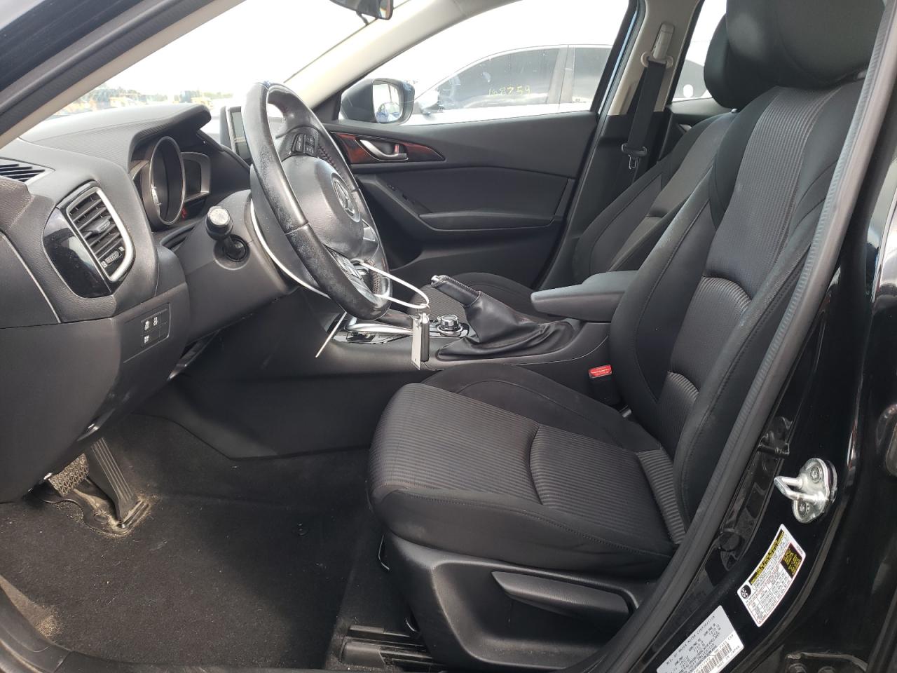 2014 Mazda 3 VIN JM1BM1V7XE1217372 Copart auction photo, front end damage thumbnail 7