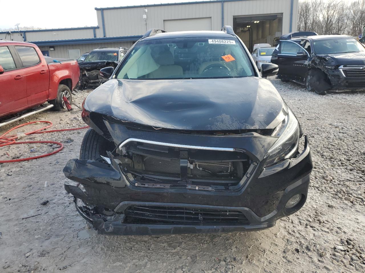 2018 Subaru Outback VIN 4S4BSAFC9J3215818 Copart auction photo, front end damage thumbnail 5