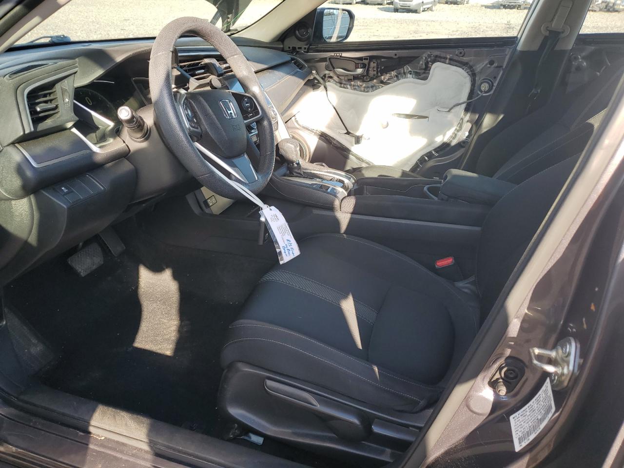 2017 Honda Civic VIN 19XFC1F36HE204796 Copart auction photo, side / front end damage thumbnail 7