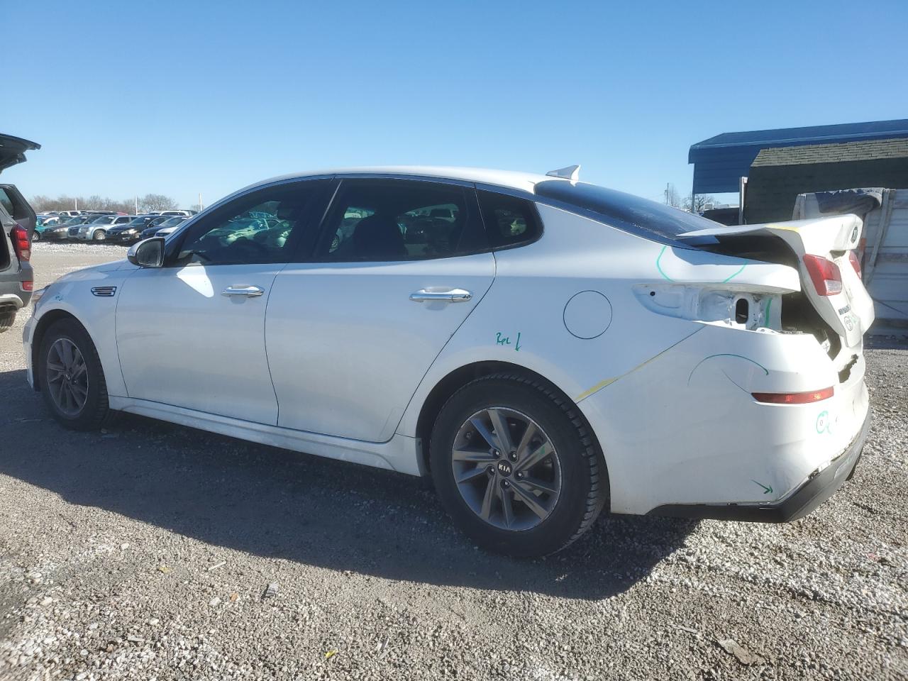 2020 KIA Optima VIN 5XXGT4L38LG439307 Copart auction photo, rear end / front end damage thumbnail 2