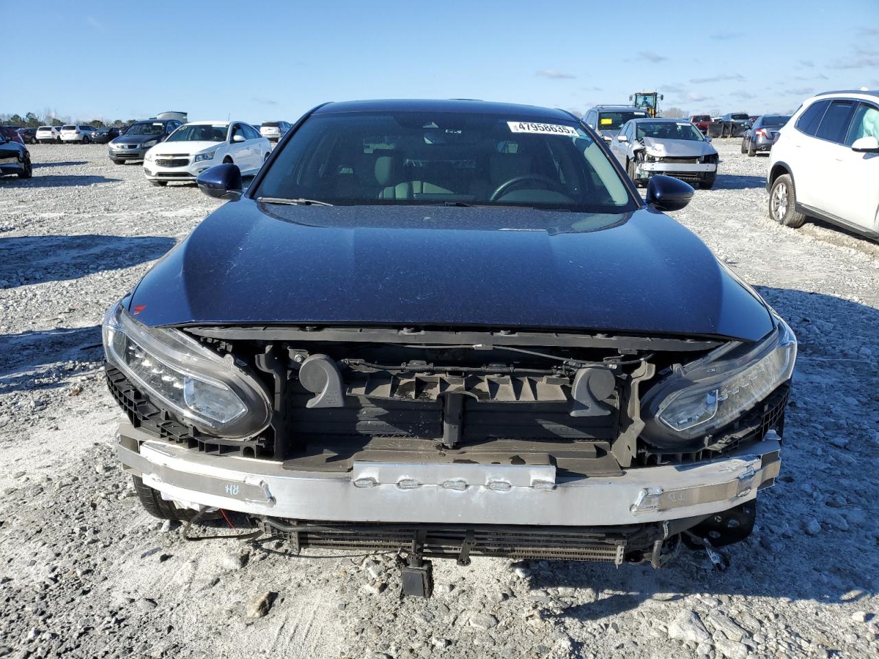 2019 Honda Accord VIN 1HGCV1F56KA013096 Copart auction photo, front end damage thumbnail 5