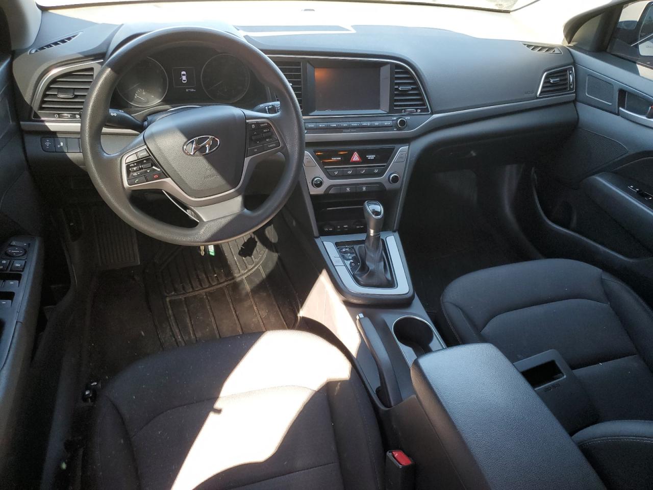 2018 Hyundai Elantra VIN 5NPD84LFXJH300442 Copart auction photo, rear end damage thumbnail 8