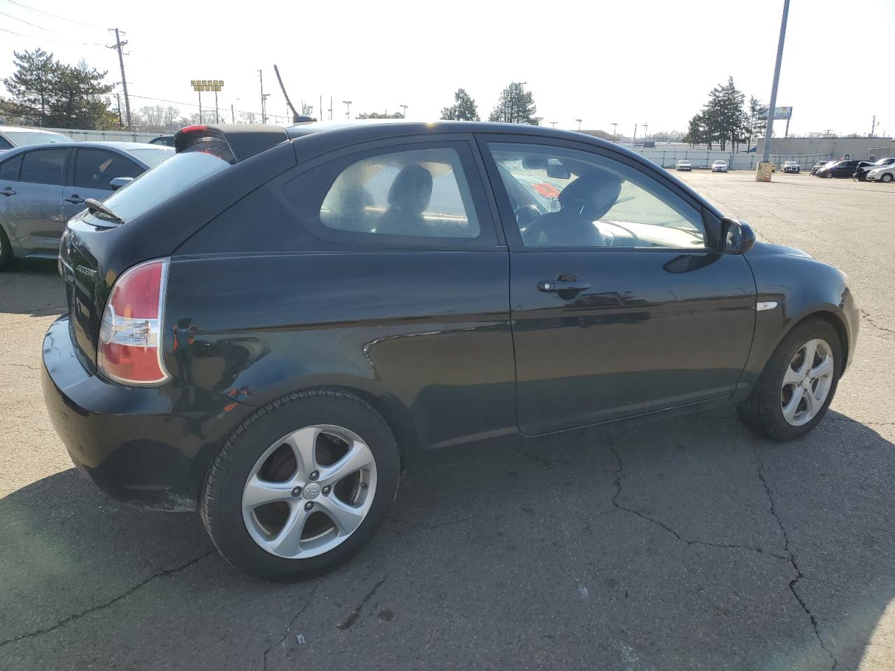 2010 Hyundai Accent VIN KMHCN3AC2AU161948 Copart auction photo, all over / undercarriage damage thumbnail 3