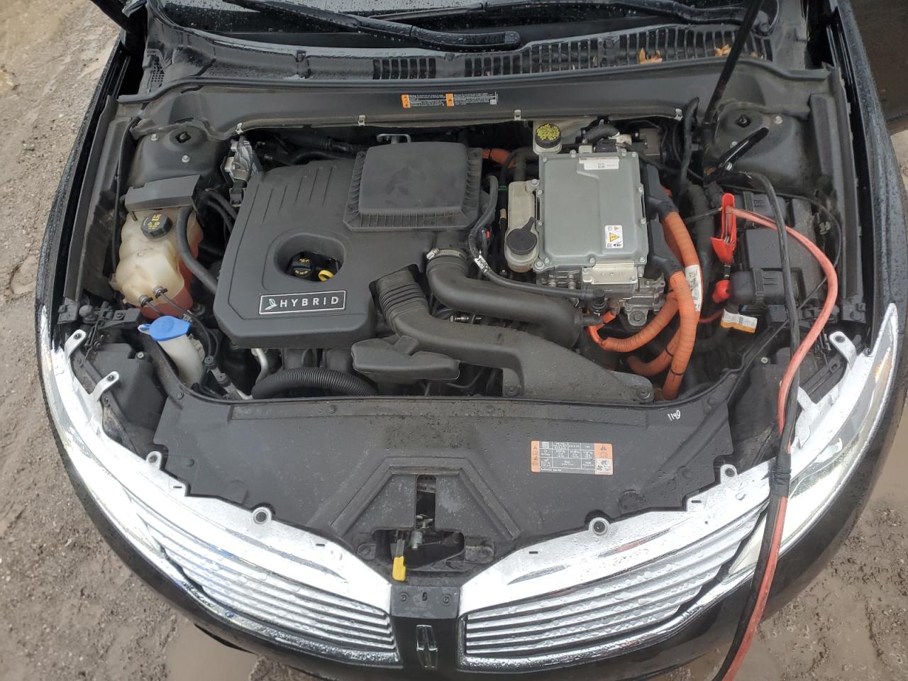 2016 Lincoln MKZ VIN 3LN6L2LU1GR606571 Copart auction photo, rear end damage thumbnail 11
