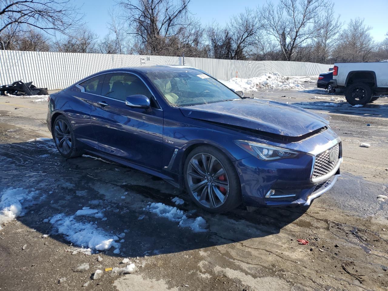 2018 Infiniti Q60 VIN JN1FV7EL9JM630278 Copart auction photo, rear end damage thumbnail 4