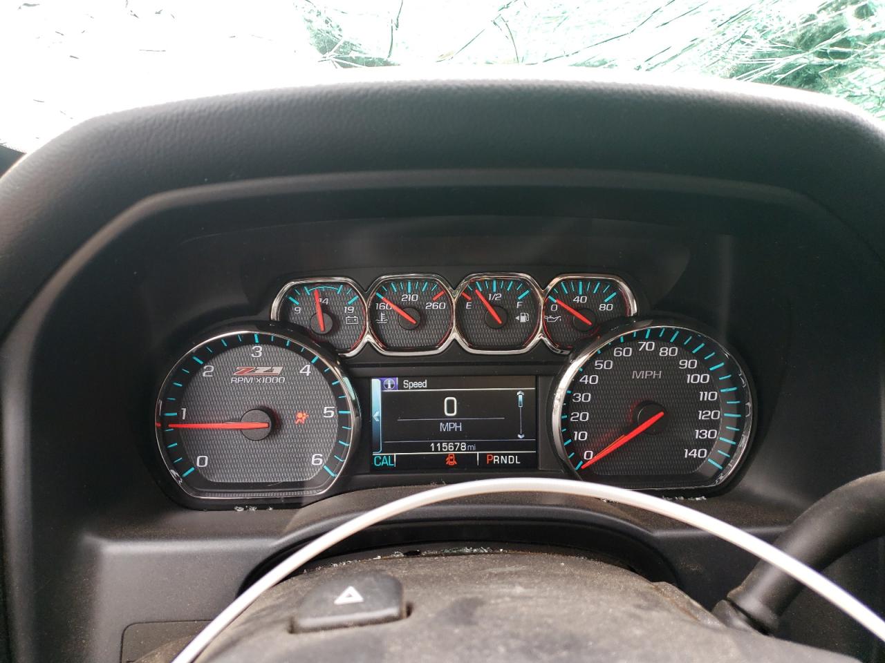 2017 Chevrolet Silverado VIN 3GCUKREC0HG157909 Copart auction photo, all over damage thumbnail 9