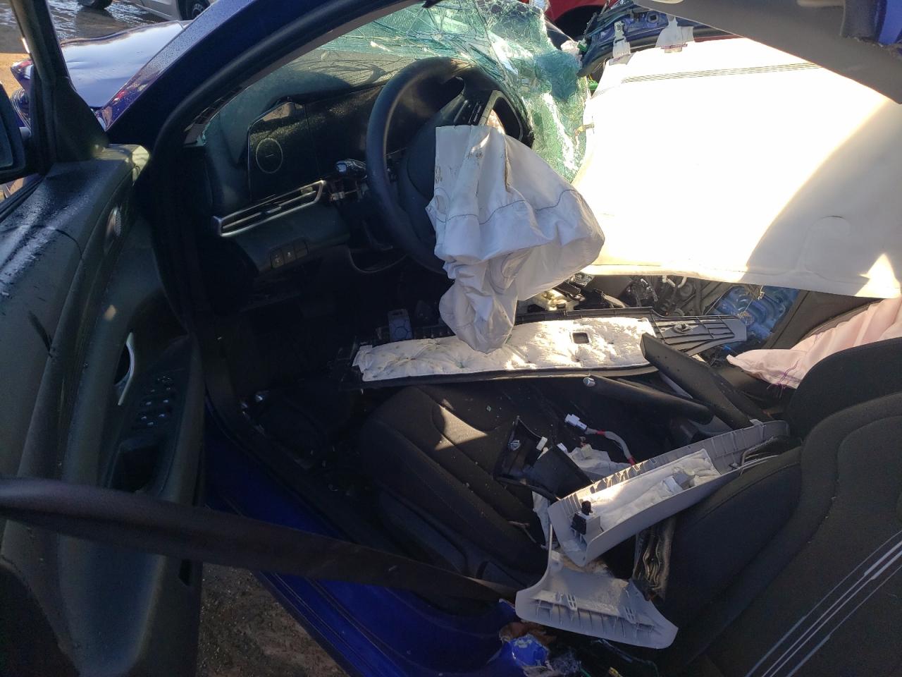 2024 Hyundai Elantra VIN KMHLM4DGXRU703249 Copart auction photo, all over damage thumbnail 8