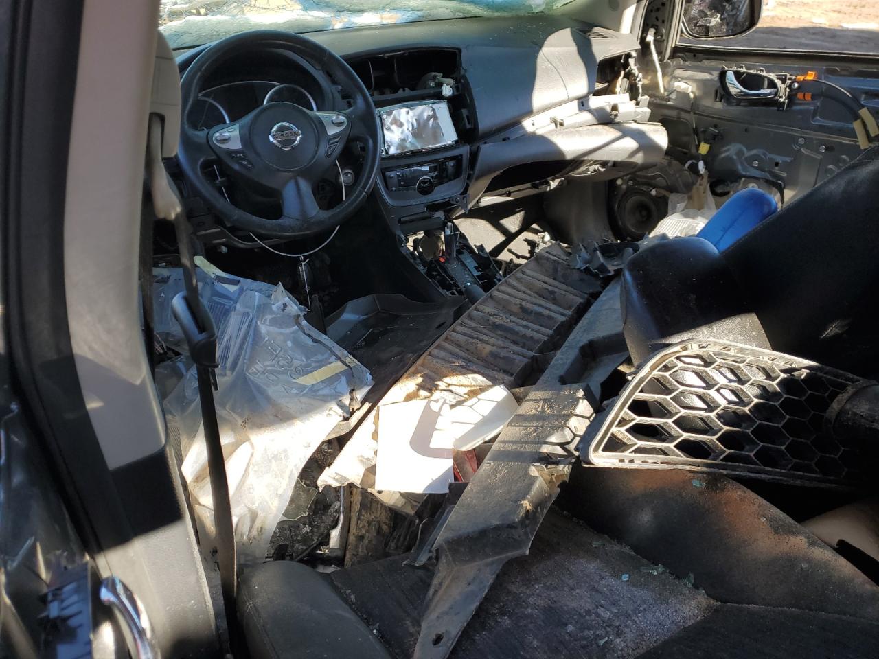 2019 Nissan Sentra VIN 3N1AB7AP4KY410783 Copart auction photo, all over damage thumbnail 8
