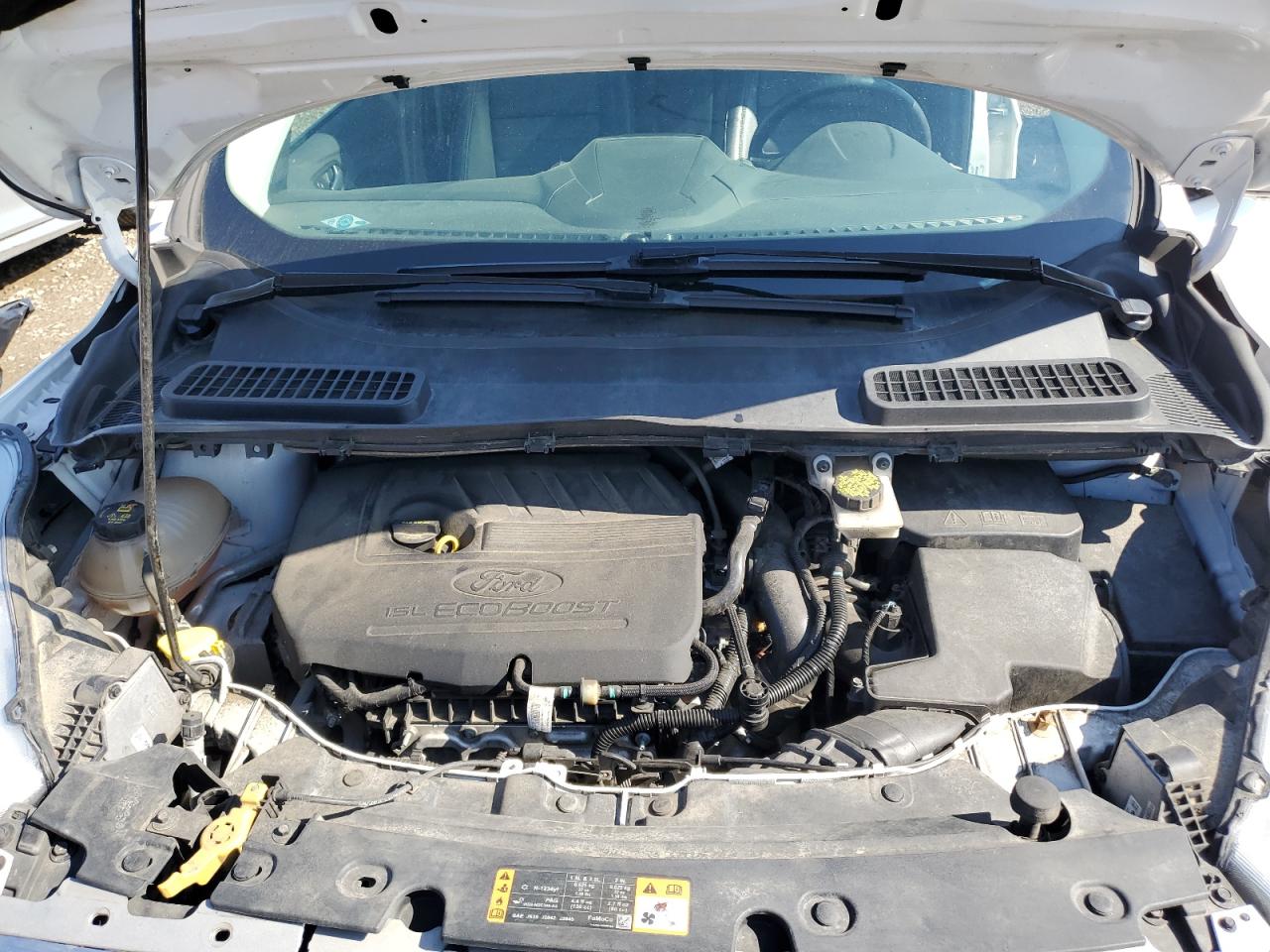 2018 Ford Escape VIN 1FMCU9HD6JUD53667 Copart auction photo, front end damage thumbnail 12