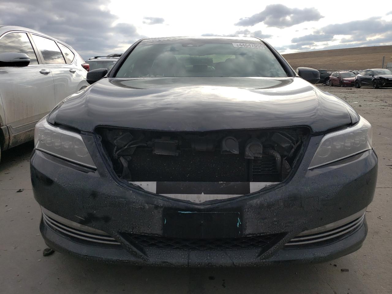 2016 Acura RLX VIN JH4KC2F90GC000329 Copart auction photo, front end / hail damage thumbnail 5