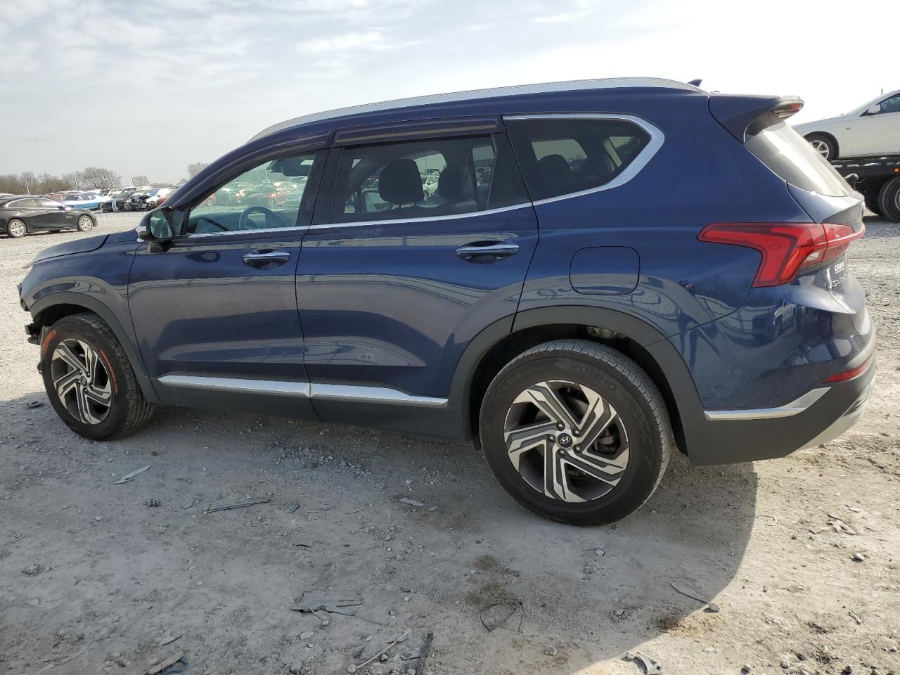 2022 Hyundai Santa Fe VIN 5NMS34AJ5NH420004 Copart auction photo, front end damage thumbnail 2