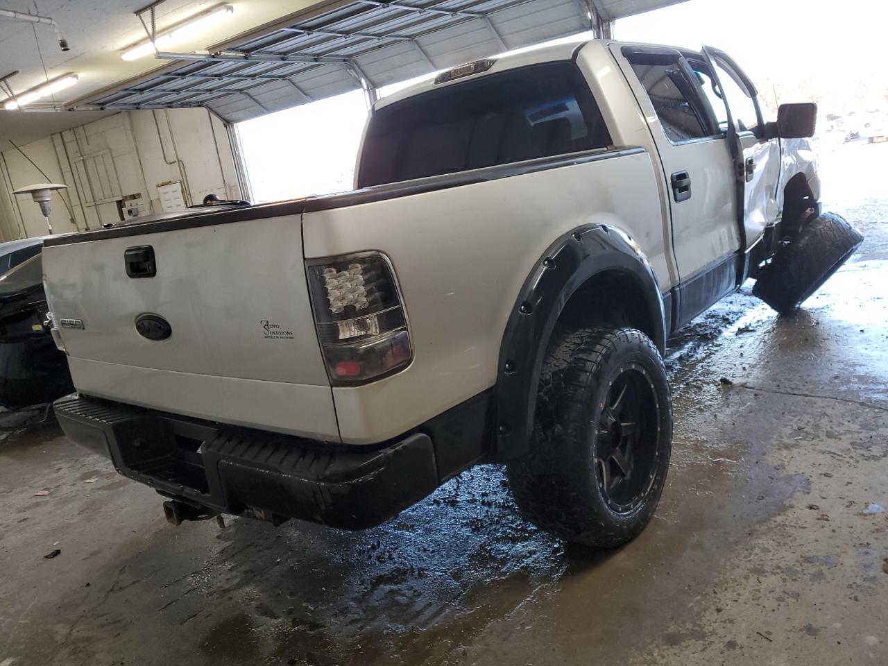 2008 Ford F-150 VIN 1FTRW14W38FB74728 Copart auction photo, side / front end damage thumbnail 3