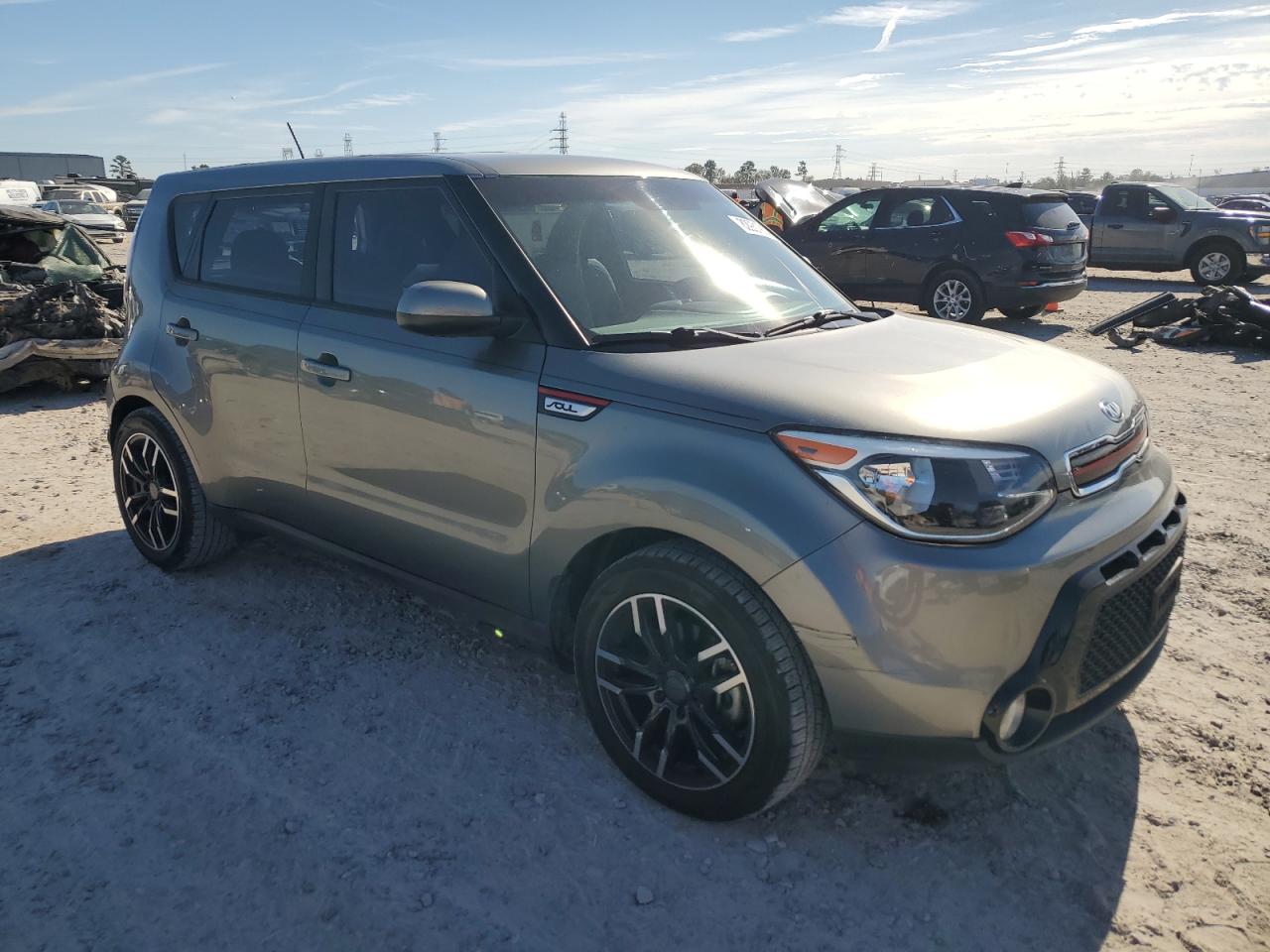 2016 KIA Soul VIN KNDJP3A56G7275501 Copart auction photo, rear end damage thumbnail 4