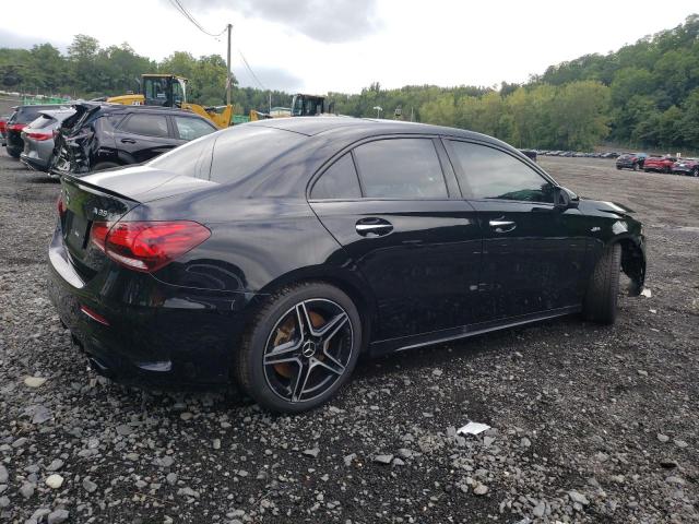 2021 Mercedes-Benz A-klasse VIN W1K3G5BB4MJ293055 Copart auction photo, front end / side damage thumbnail 3