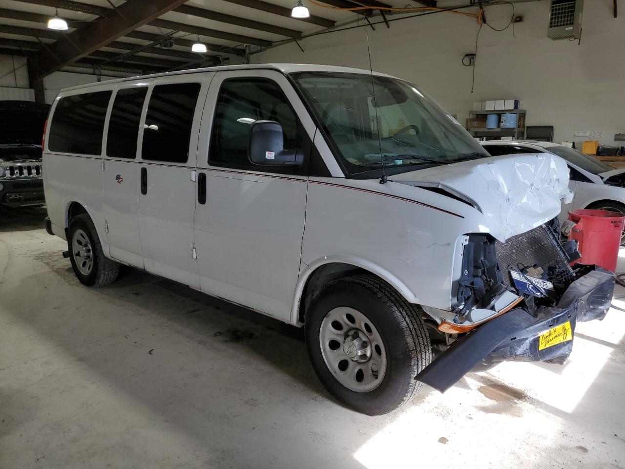 2014 Chevrolet Express VIN 1GNSGBF40E1182270 Copart auction photo, front end damage thumbnail 4